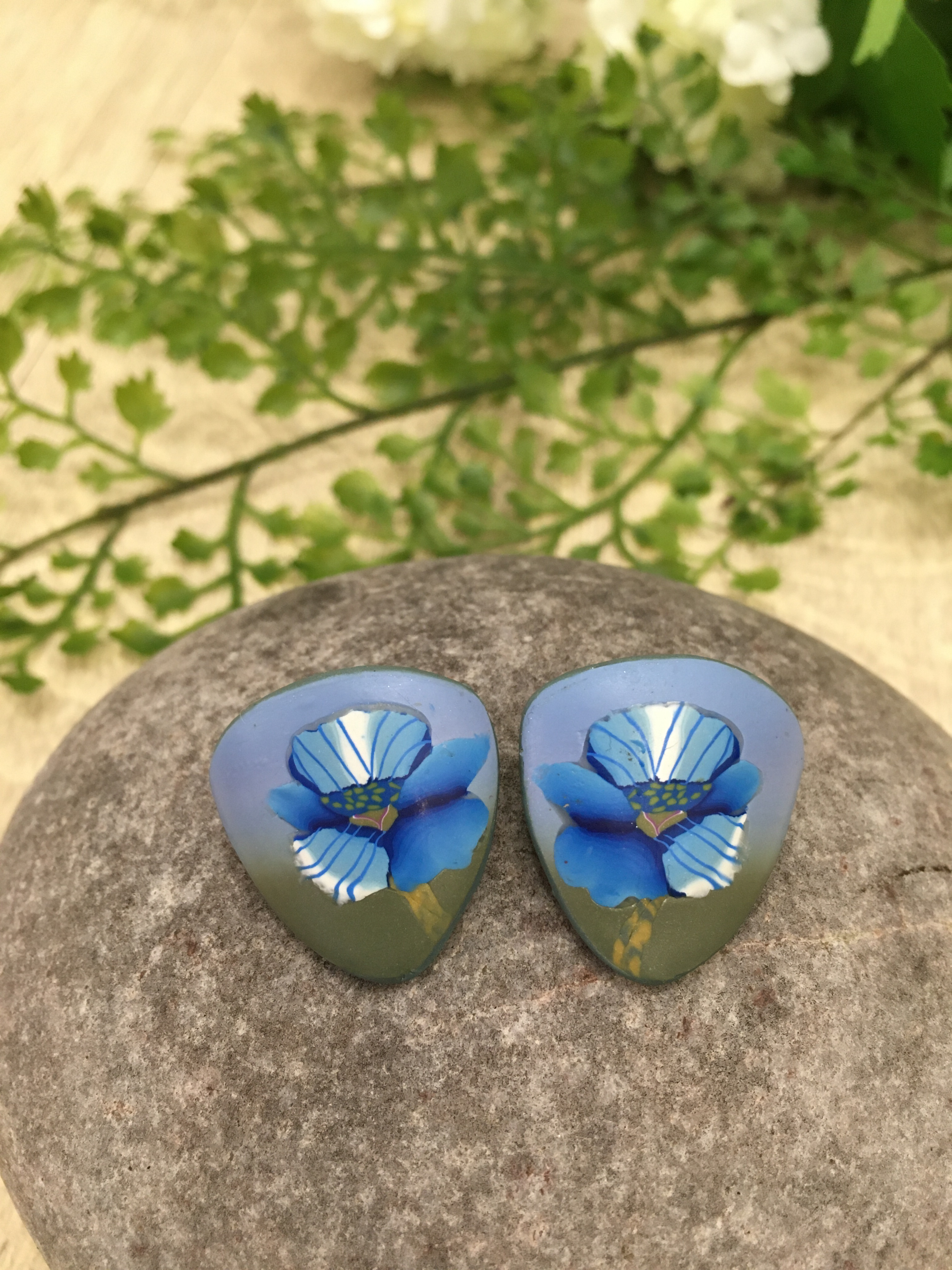 Himalayan Poppy Fields Earrings