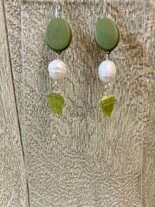 Olive Leaf Earrings